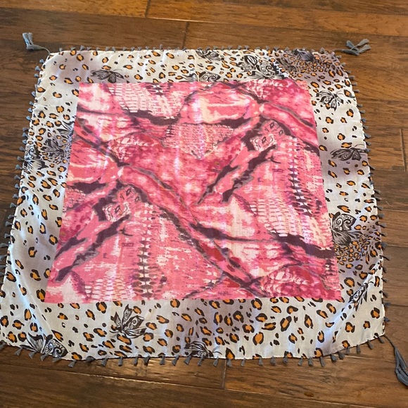 WOMEN'S SCARF 35x35 - Picture 4 of 7